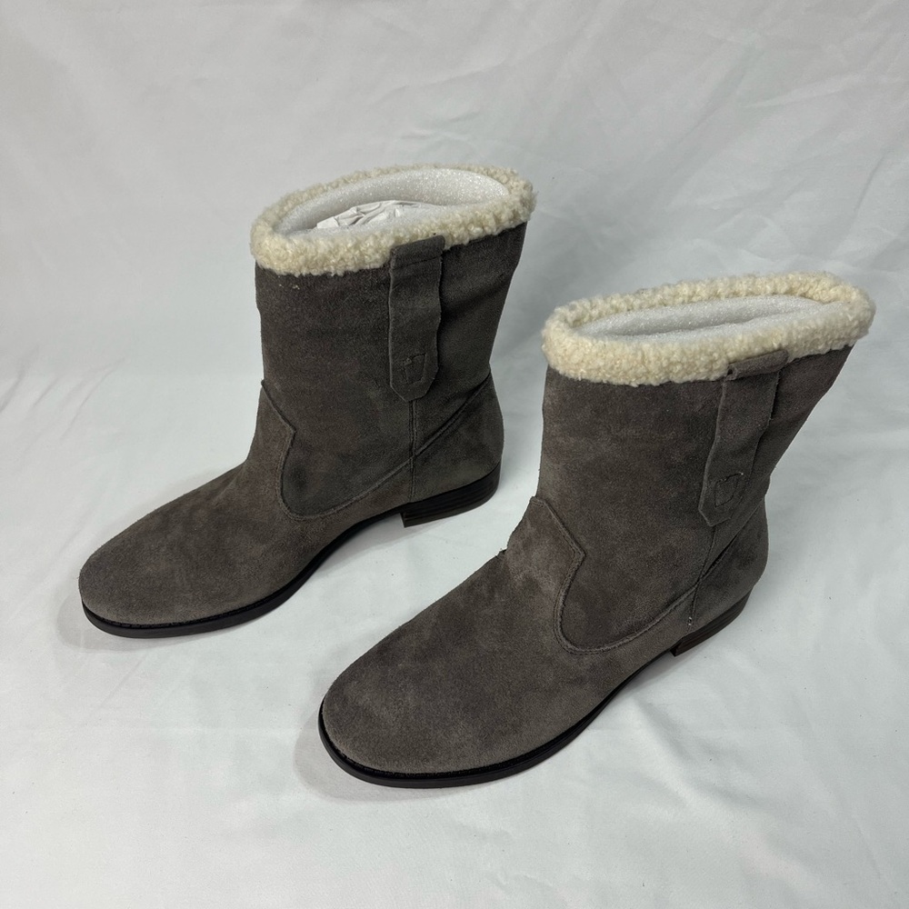 Sole Society Verona Faux Shearling Ankle Bootie